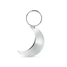 Jane Kønig Big Half Moon Creole Ohrring Single Silber BHMC-XJK24-1-S
