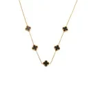 SKØR Clove Black Halskette Rostfreier Stahl SK0020