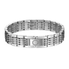 Carl Pique Acier Bracelet Armband Rostfreier Stahl CP0095