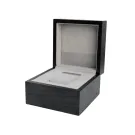 Ditur Uhrenbox 1 Uhr Schwarz Holz 0000304