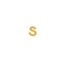 IX Studios Letter Ohrring Single Silber Vergoldet DMB0352SGD
