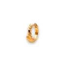 IX Studios Rustic Ohrring Single Silber Vergoldet DMB0366GD
