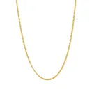 IX Studios Curb Medi Halskette Gold DMM0070GD