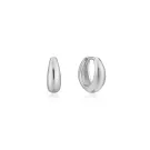 Ania Haie Luxe Huggie Ohrringe Silber E024-03H