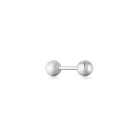 Ania Haie Sphere Barbell Ohrring Single Silber E035-02H
