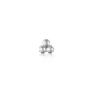 Ania Haie Triple Ball Barbell Ohrring Single Silber E035-03H