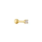 Ania Haie Ear Edit Ohrring Single Silber Vergoldet E035-05G