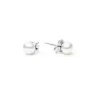 Gaura Natural Pearls Pearl Ohrringe Silber EFB06-N