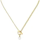 Karl Lagerfeld Pearl Halskette Rostfreier Stahl KLAYR12