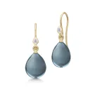 Julie Sandlau Prima Ballerina Ohrringe Silber Vergoldet HKS548GDLBCRCZ