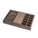 Blanca Schmuck Tablett Braun 0000337