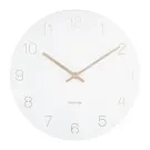 Karlsson Charm Engraved Numbers Wall Clock S Wanduhr KA5788WH