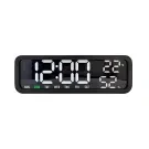 Karlsson Alarm Clock Madera Wecker KA6145BK