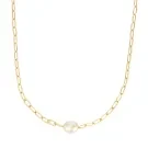 Ania Haie Pearl Power Halskette Silber Vergoldet N043-05G