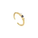 Ania Haie Ring Silber Vergoldet R039-01g-L