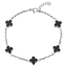 Carl Pique Trèfle Armband Rostfreier Stahl CP0097