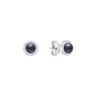 Gaura Natural Pearls Pearl Ohrringe Silber SK24470E-B