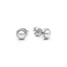 Gaura Natural Pearls Pearl Ohrringe Silber SK25110E