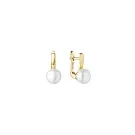 Gaura Natural Pearls Pearl Ohrringe Silber Vergoldet SK25243GYEL