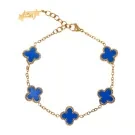 SKØR Clove Blue Armband Rostfreier Stahl SK0017