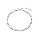 Velara Lione Tennis Armband Rostfreier Stahl VLR1030-SP