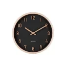 Karlsson Wall Clock Nervadura Small Tischuhr KA6116BK