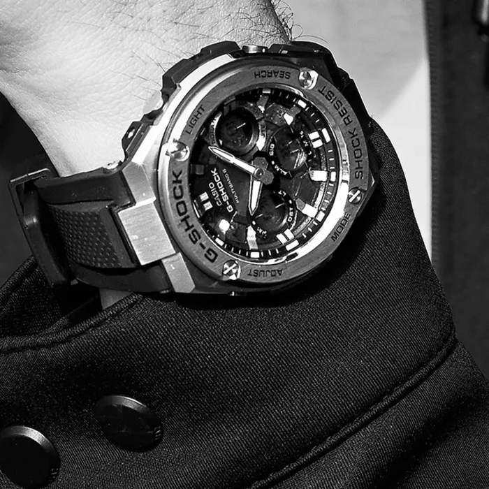 時計 CASIO G-SHOCK G-STEEL GST-W110-1AJF Casio G-Shock GST-W110-1AER - Ditur