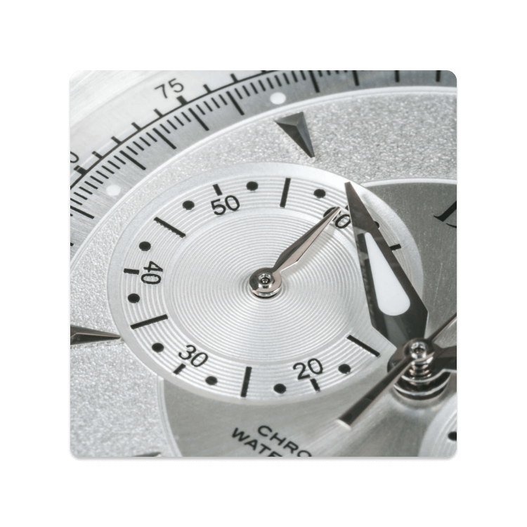 Bild von Uhrwerk aus der Nähe